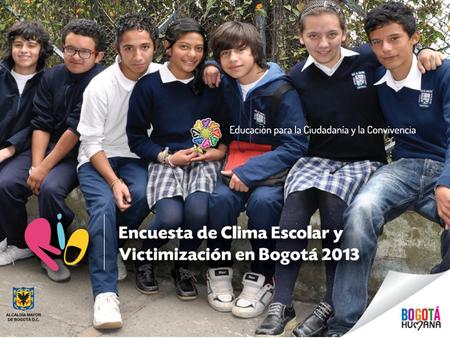 Índice La encuesta El reto de la educación pública en Bogotá