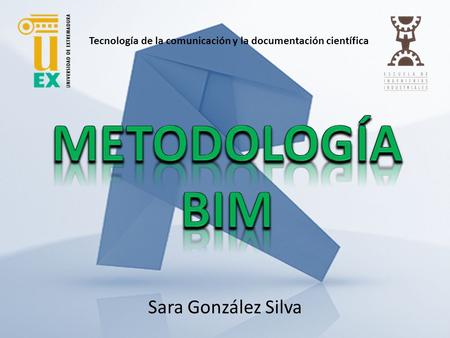 Metodología BIM Sara González Silva