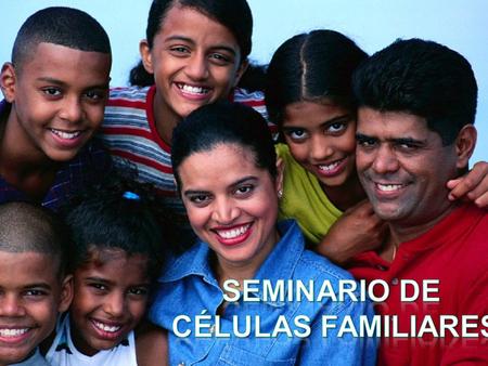 SEMINARIO DE CÉLULAS FAMILIARES.