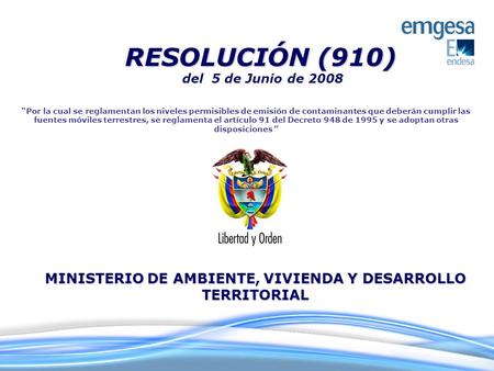 MINISTERIO DE AMBIENTE, VIVIENDA Y DESARROLLO TERRITORIAL
