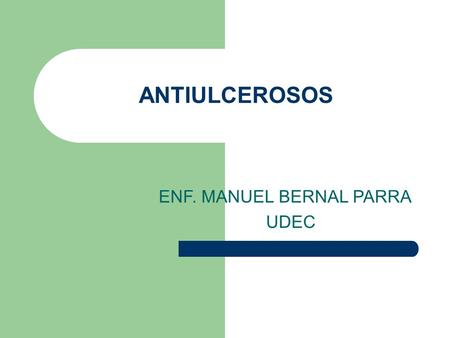 ENF. MANUEL BERNAL PARRA UDEC
