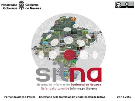 Fernando Alonso-Pastor Secretario de la Comisión de Coordinación de SITNA25-11-2015.