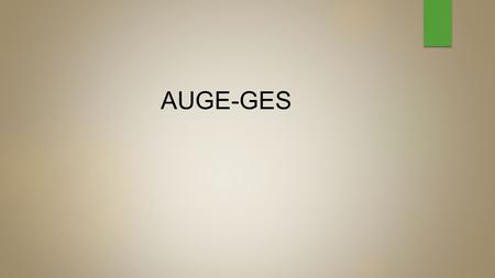 AUGE-GES.