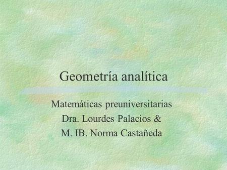 Matemáticas preuniversitarias