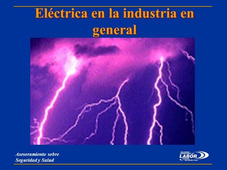 Eléctrica en la industria en general