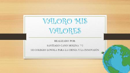 I.E COLEGIO LOYOLA PARA LA CIENIA Y LA INNOVAIÓN