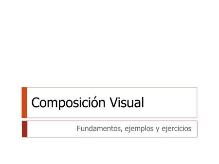 Fundamentos, ejemplos y ejercicios