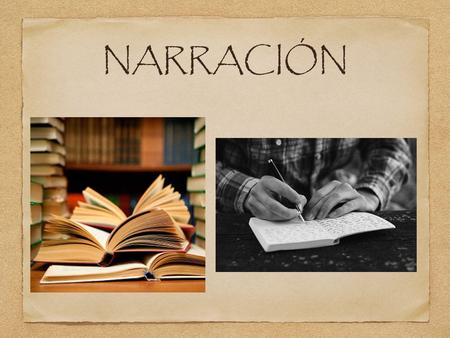 NARRACIÓN.