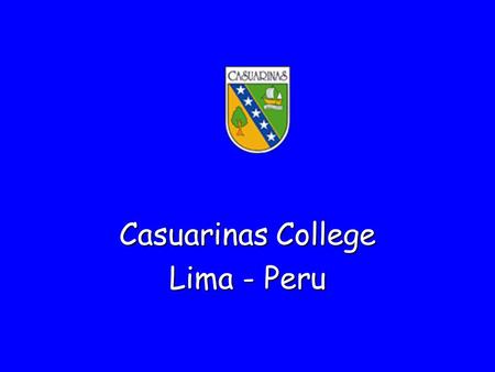 01/02/10 Casuarinas College Lima - Peru 1.