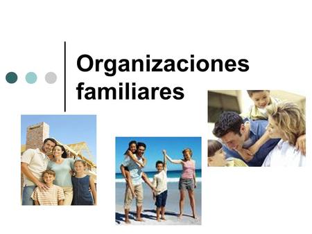 Organizaciones familiares