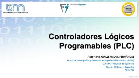 Controladores Lógicos Programables (PLC)