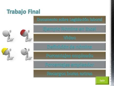 Salir. Otra ruta video Como nómina se designa la relación de pago donde una empresa recoge los registros financieros de sus empleados. En ella se encuentran.