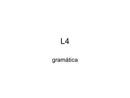 L4 gramática. 否定的命令式用法： 否定的命令式是要求别人不要做什么事情， 是在命令式前面加 no 来表示这种否定的意 思。 严格的说否定命令式不属于我们一般说命 令式范畴，因为这些事情是被禁止的，是 事实上并没有发生的，所以使用的是虚拟 式现在时的变位。
