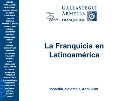 Medellín, Colombia. Abril 2009