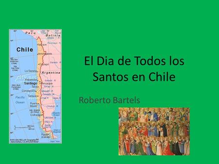 El Dia de Todos los Santos en Chile
