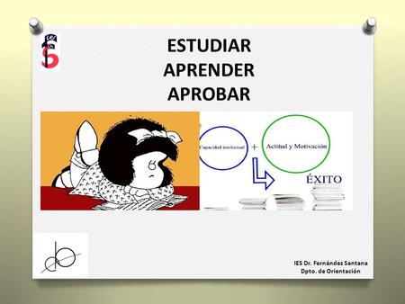 ESTUDIAR APRENDER APROBAR