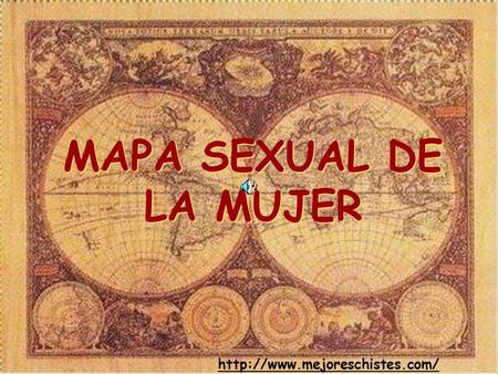MAPA SEXUAL DE LA MUJER