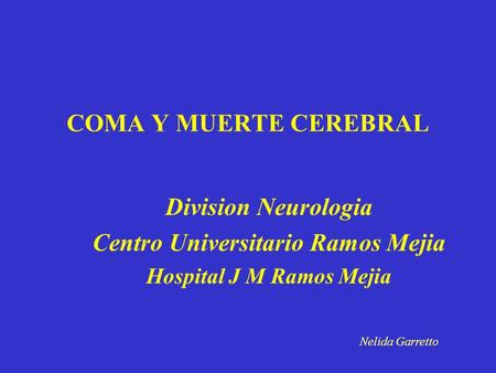 Centro Universitario Ramos Mejia Hospital J M Ramos Mejia