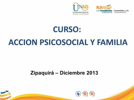 ACCION PSICOSOCIAL Y FAMILIA