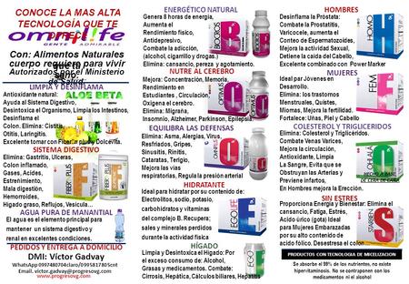 CONOCE LA MAS ALTA TECNOLOGÍA QUE TE OFRECE