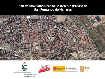 Plan de Movilidad Urbana Sostenible (PMUS) de San Fernando de Henares