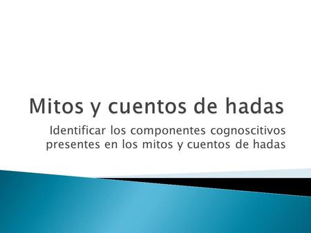 Mitos y cuentos de hadas
