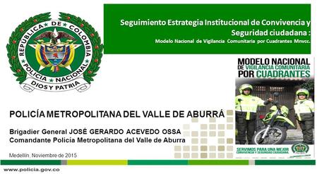 POLICÍA METROPOLITANA DEL VALLE DE ABURRÁ