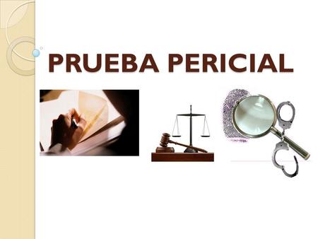 PRUEBA PERICIAL.