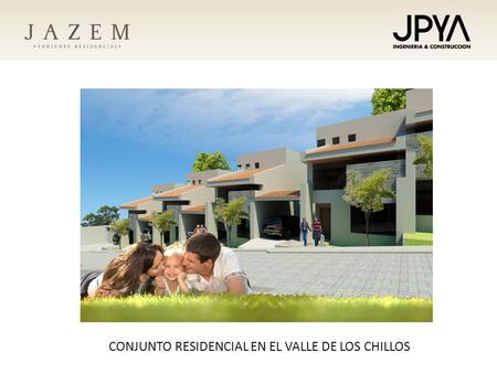 CONJUNTO RESIDENCIAL EN EL VALLE DE LOS CHILLOS. Fecha de entrega: Marzo 2014.