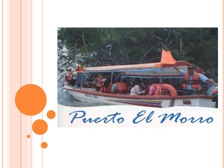 P UERTO EL MORRO Esta ubicado en la provincia del Guayas a 11km de la ciudad de Guayaquil Esta pequeña localidad esta rodeada de manglares e islas donde.