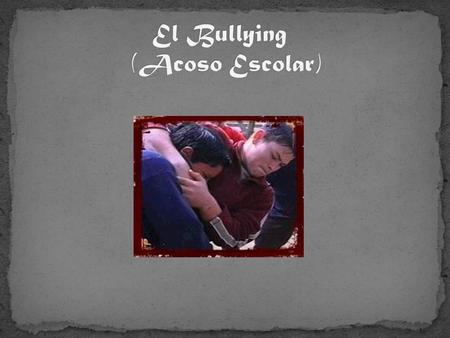 Es una palabra proveniente del vocablo holandés que Anteriormente esta palabra no era tan comentada, pero debido al incremento alarmante en casos de persecución.