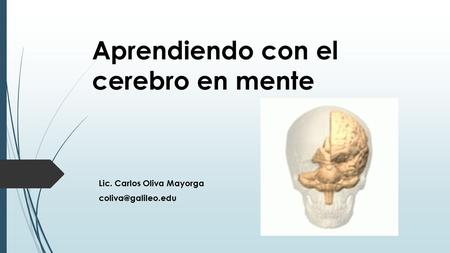 Aprendiendo con el cerebro en mente