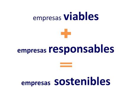 Empresas viables empresas responsables empresas sostenibles.