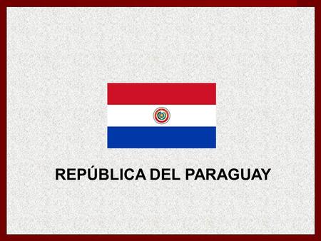 REPÚBLICA DEL PARAGUAY. Fiscalía General del Estado.