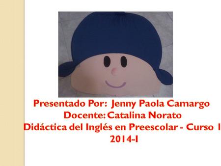 El calendario escolar estará dispuesto en un lugar Visible en el salón de clases, hace parte de la rutina diaria, siendo manipulado por.