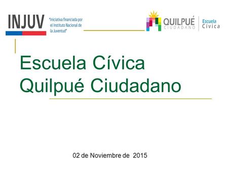 Escuela Cívica Quilpué Ciudadano
