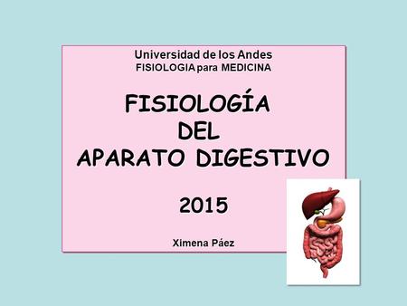 Universidad de los Andes FISIOLOGIA para MEDICINA