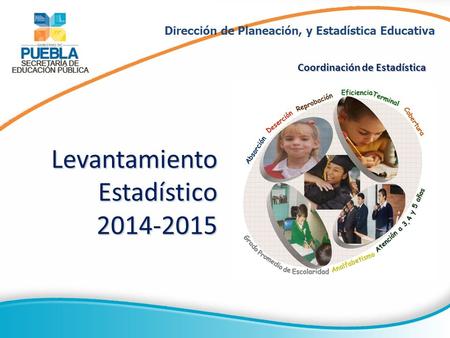Levantamiento Estadístico 2014-2015 Coordinación de Estadística Dirección de Planeación, y Estadística Educativa.