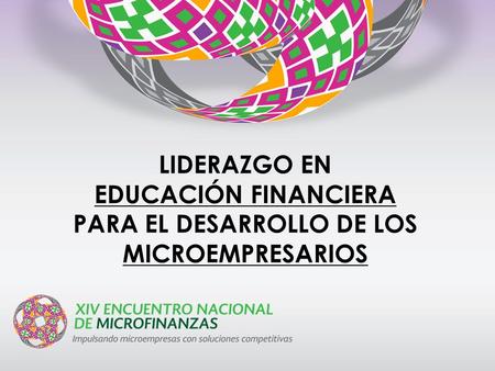 LIDERAZGO EN EDUCACIÓN FINANCIERA PARA EL DESARROLLO DE LOS MICROEMPRESARIOS.