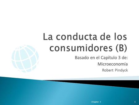 La conducta de los consumidores (B)