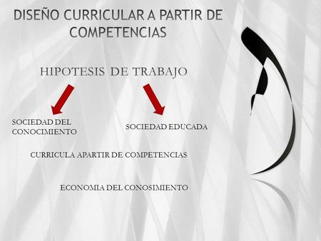 SOCIEDAD DEL CONOCIMIENTO SOCIEDAD EDUCADA CURRICULA APARTIR DE COMPETENCIAS ECONOMIA DEL CONOSIMIENTO.