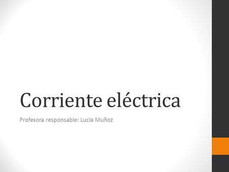 Profesora responsable: Lucía Muñoz