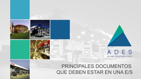 PRINCIPALES DOCUMENTOS
