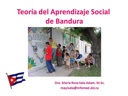 Teoría del Aprendizaje Social de Bandura