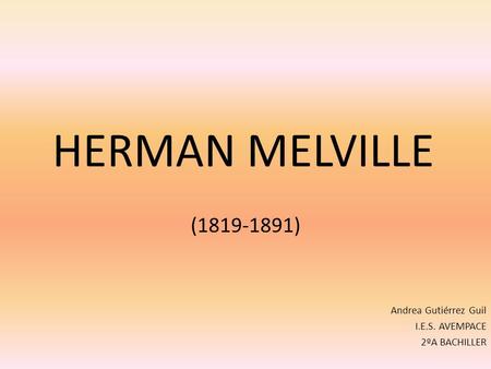 ( ) Andrea Gutiérrez Guil I.E.S. AVEMPACE 2ºA BACHILLER