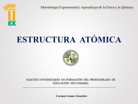 Metodología Experimental y Aprendizaje de la Física y la Química