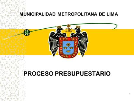PROCESO PRESUPUESTARIO