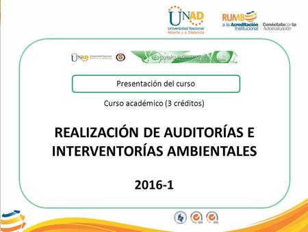REALIZACIÓN DE AUDITORÍAS E INTERVENTORÍAS AMBIENTALES