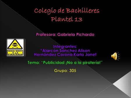 !!No compre piratería!! …piénselo dos veces antes de hacerlo.