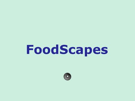 FoodScapes El fotógrafo británico Carl Warner produjo una serie de fotografias fantásticas (utilizando alimentos para formar sus escenarios), que designó.
